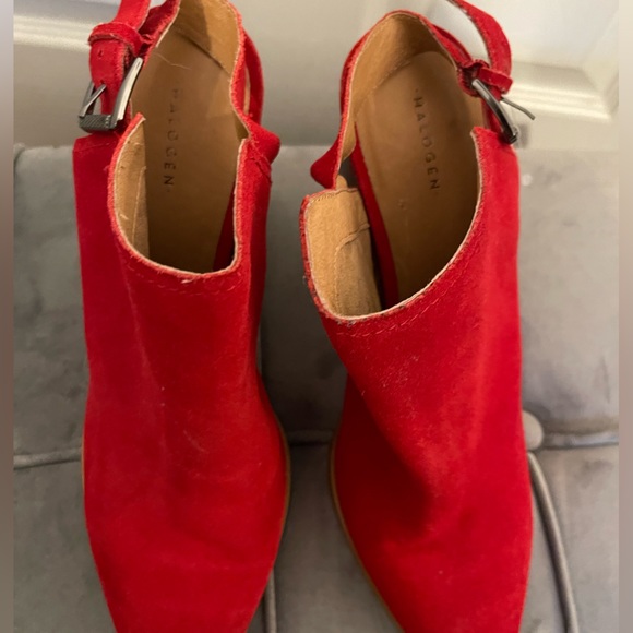 Halogen Red Booties - Picture 6 of 6